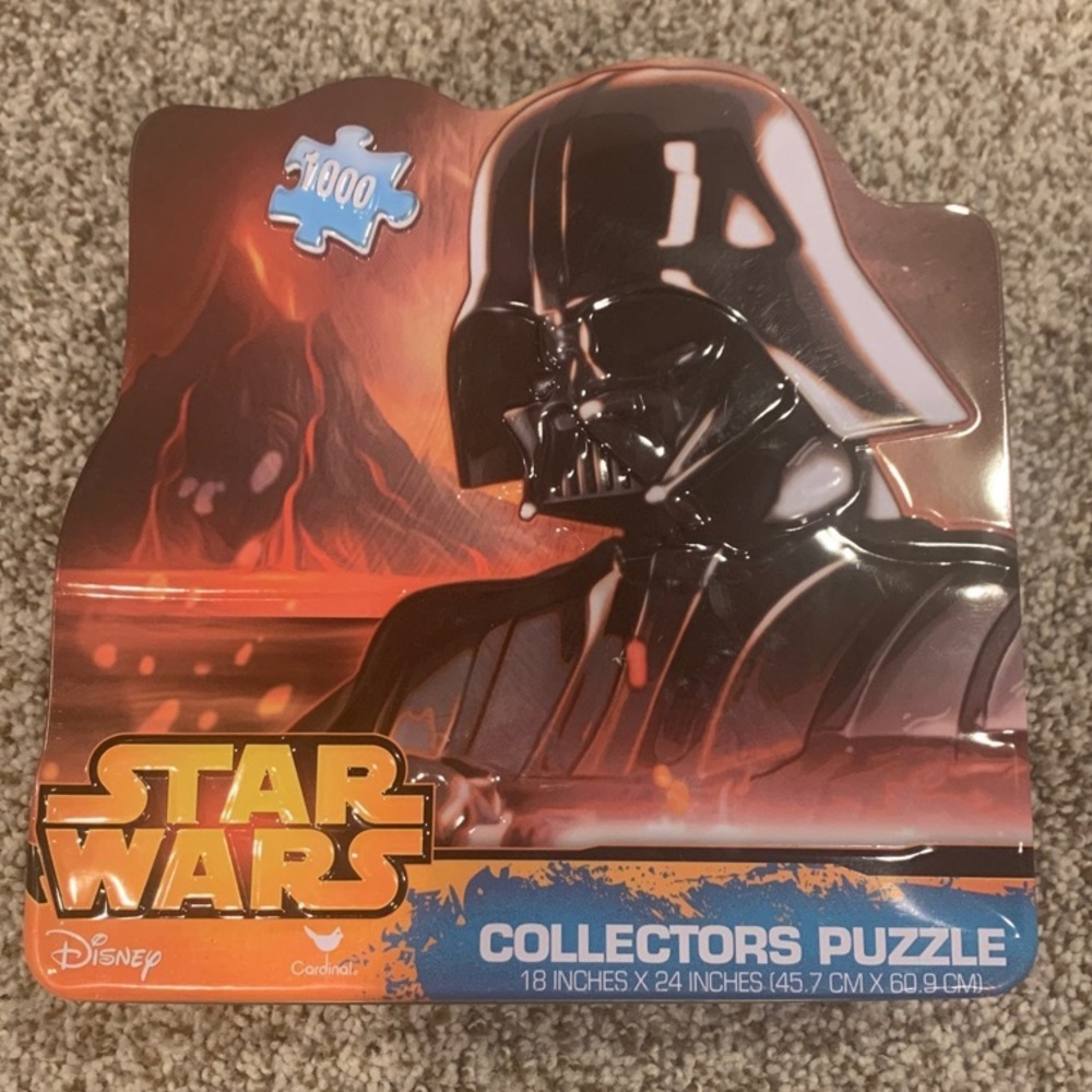 NIB STAR WARS 1000 PIECE COLLECTORS TIN JIGSAW PUZZLE | DARTH VADER